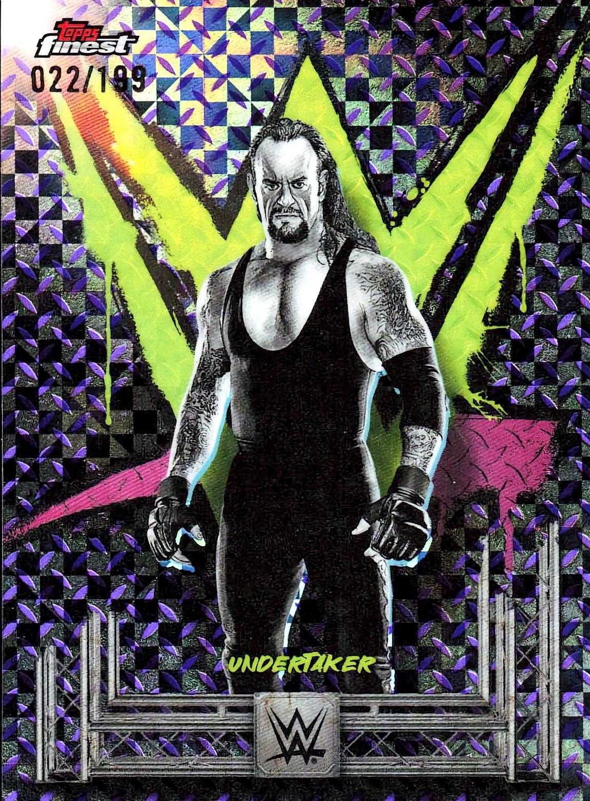 Undertaker [Purple Checkerboard Refractor] #87