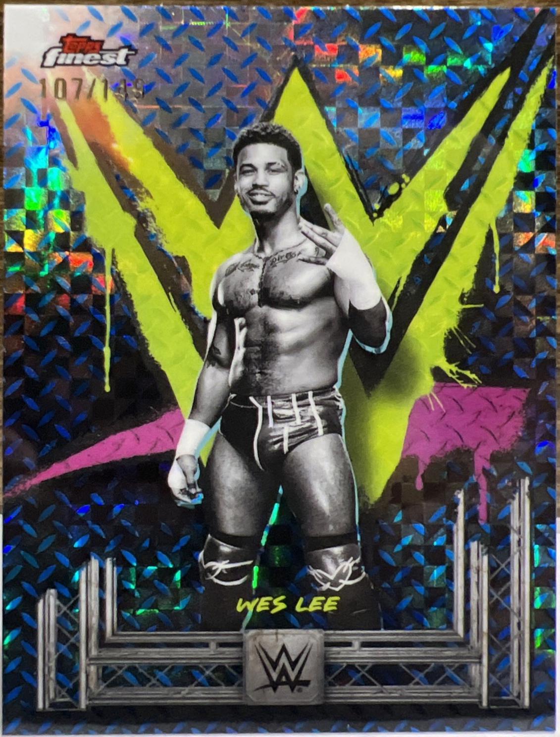 Wes Lee [Blue Checkerboard Refractor] #35