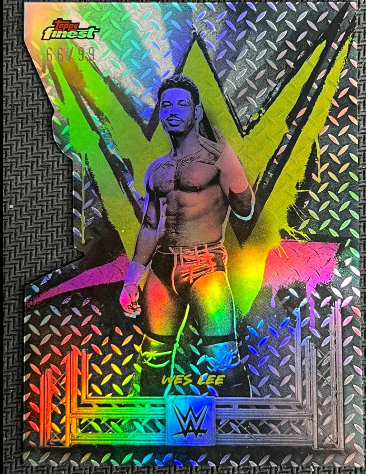 Wes Lee [Die-Cut Refractor] #35