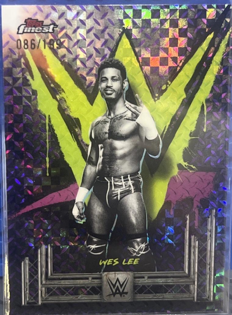 Wes Lee [Purple Checkerboard Refractor] #35