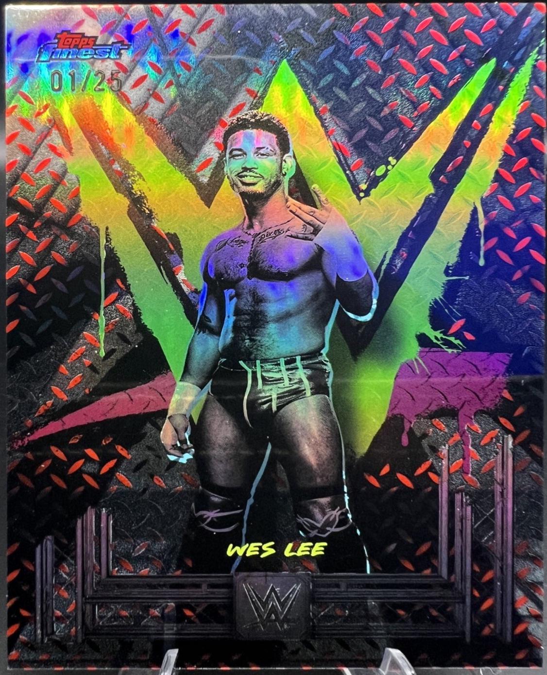 Wes Lee [Red Black Vapor Refractor] #35
