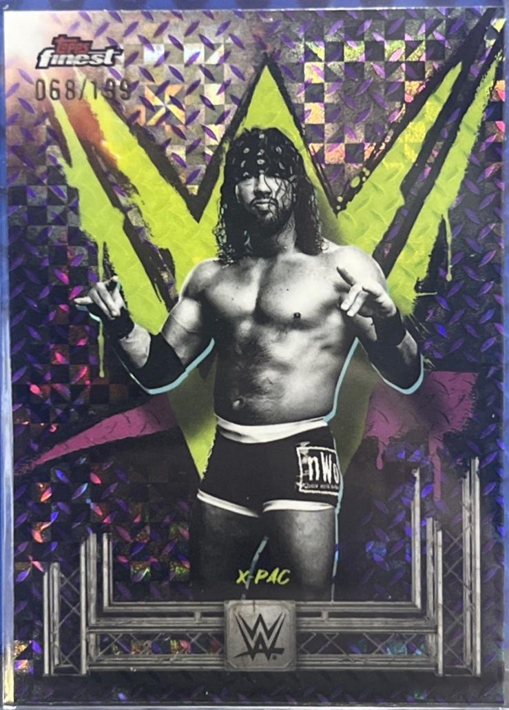 X-Pac [Purple Checkerboard Refractor] #8
