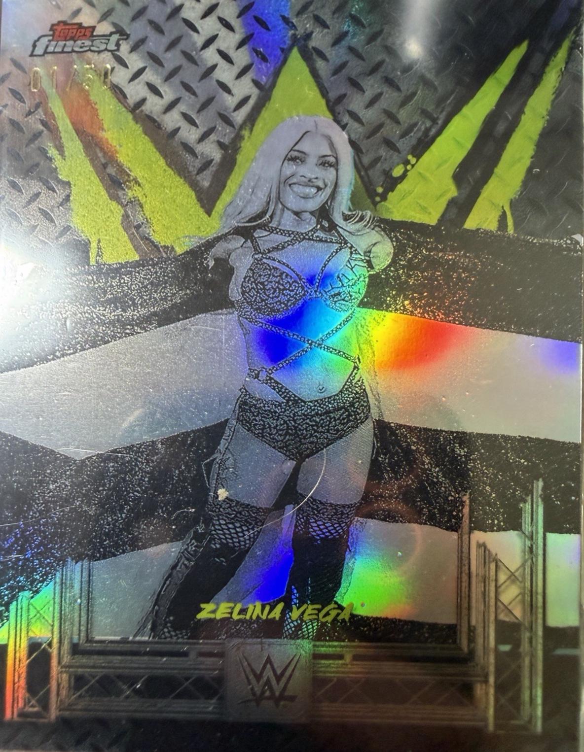 Zelina Vega [Black Refractor] #74