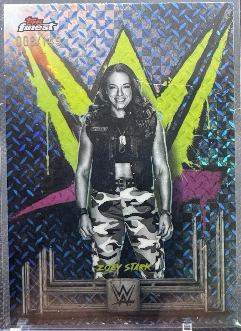 Zoey Stark [Blue Checkerboard Refractor] #72