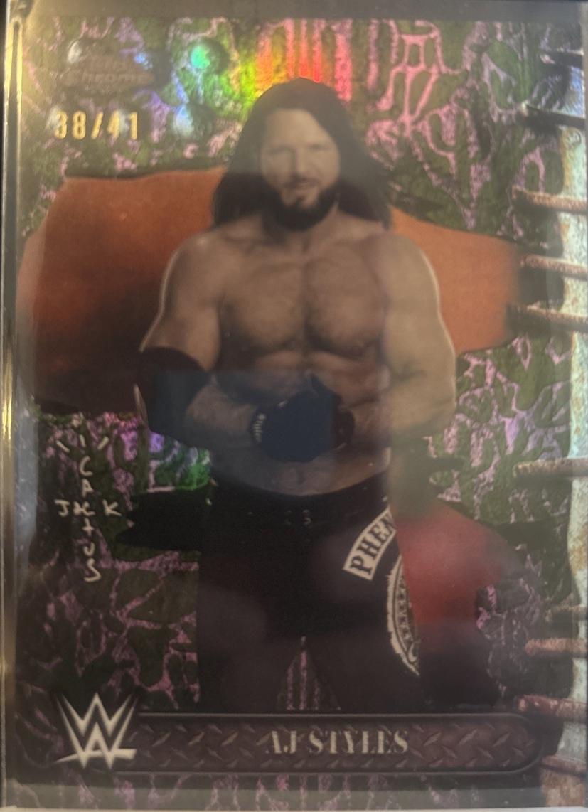 AJ Styles [Cactus Jack Refractor] #20