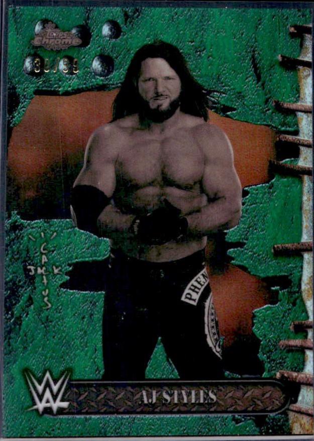 AJ Styles [Green Refractor] #20
