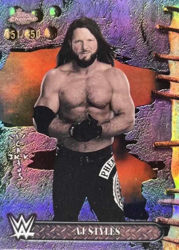 AJ Styles [Purple Refractor] #20