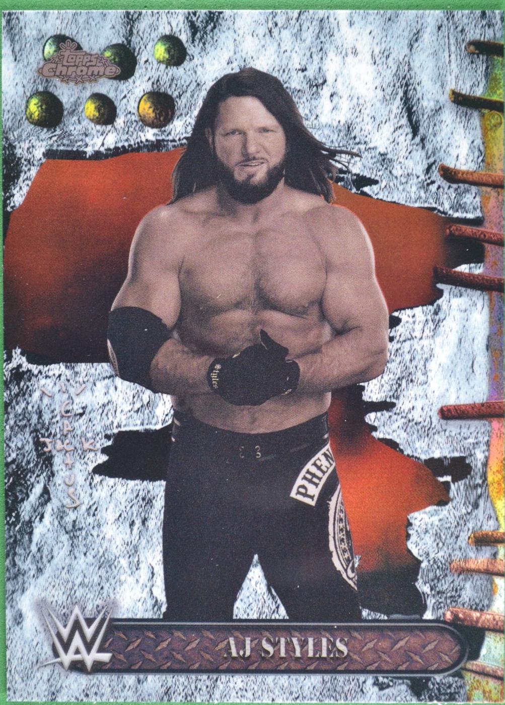 AJ Styles [White Refractor] #20