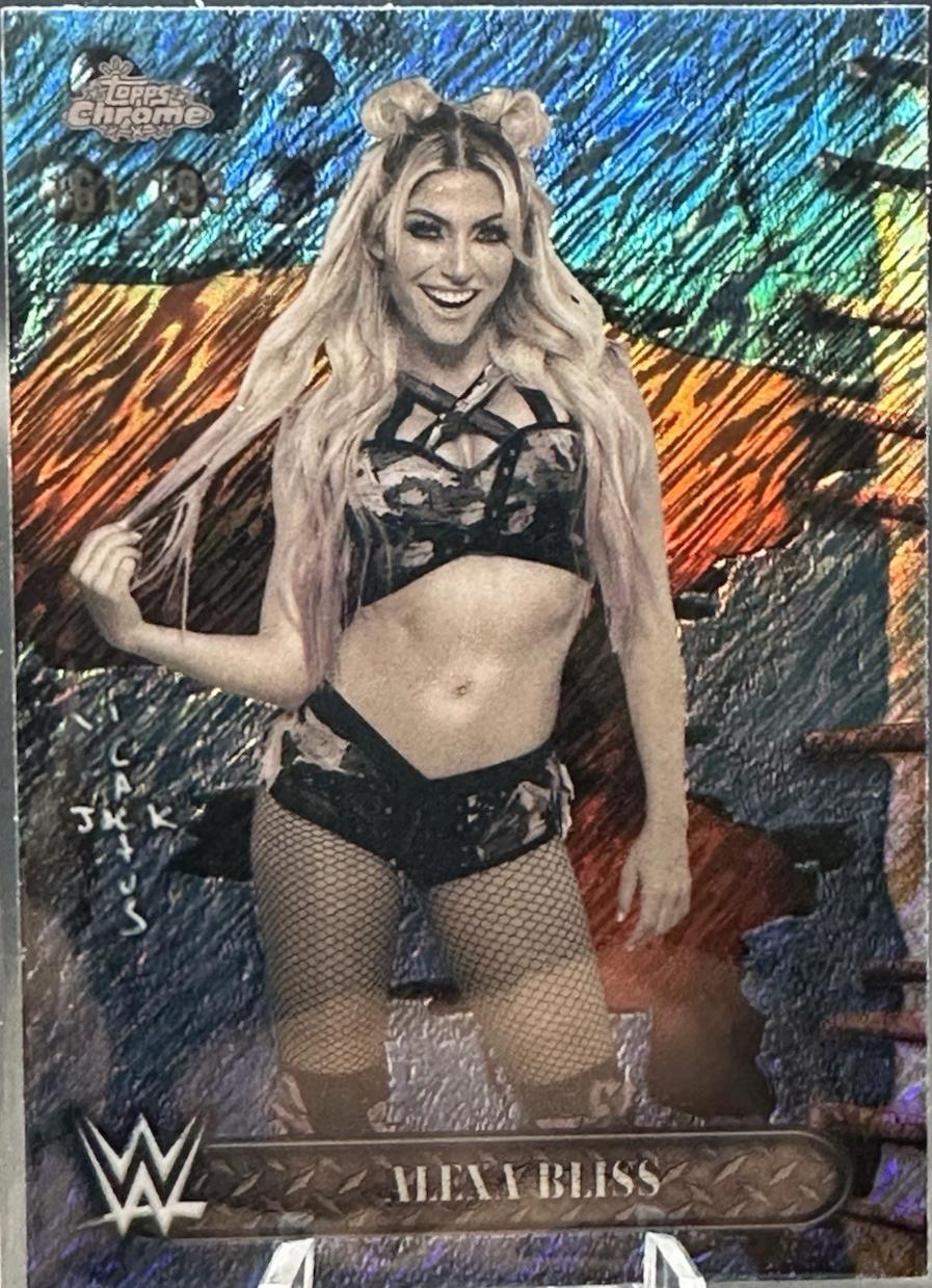 Alexa Bliss [Aqua Shimmer Refractor] #33