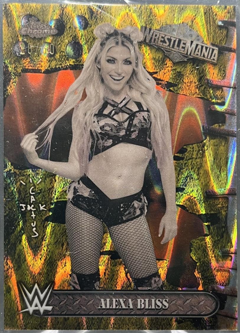 Alexa Bliss [Gold Refractor] #33