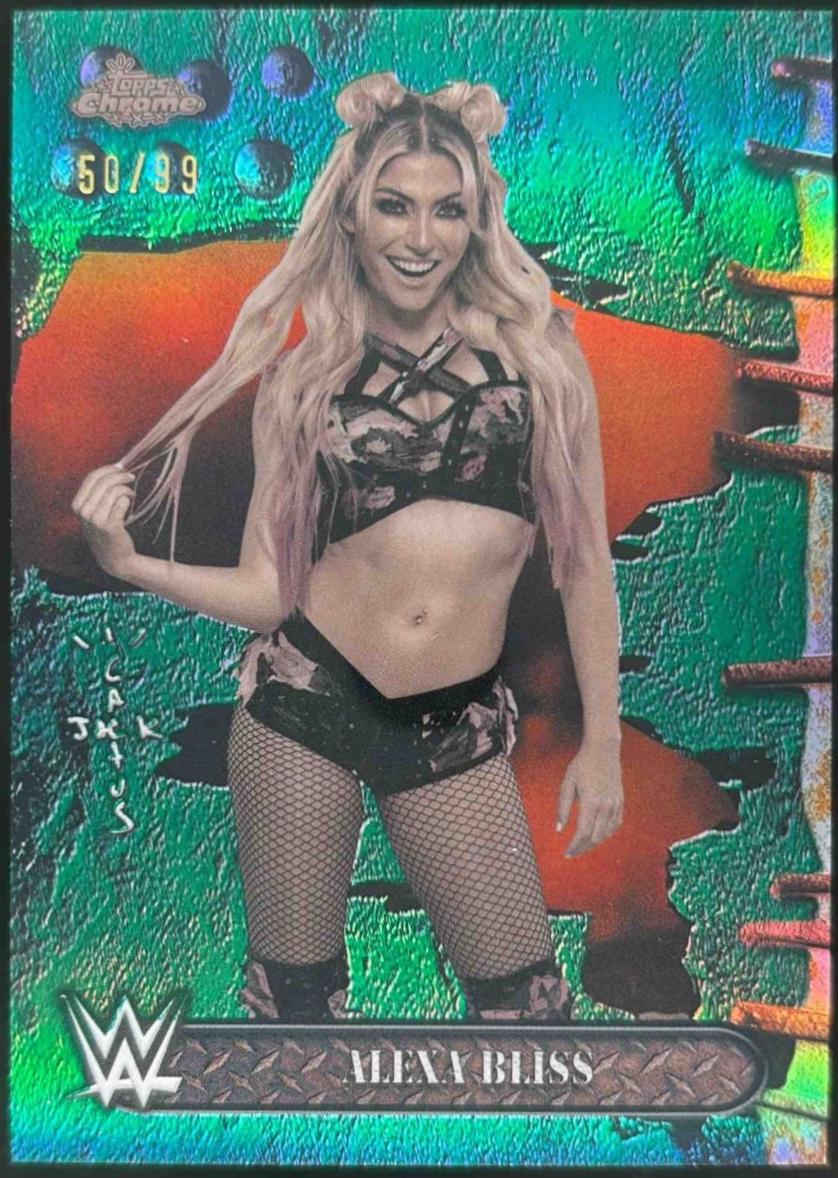 Alexa Bliss [Green Refractor] #33