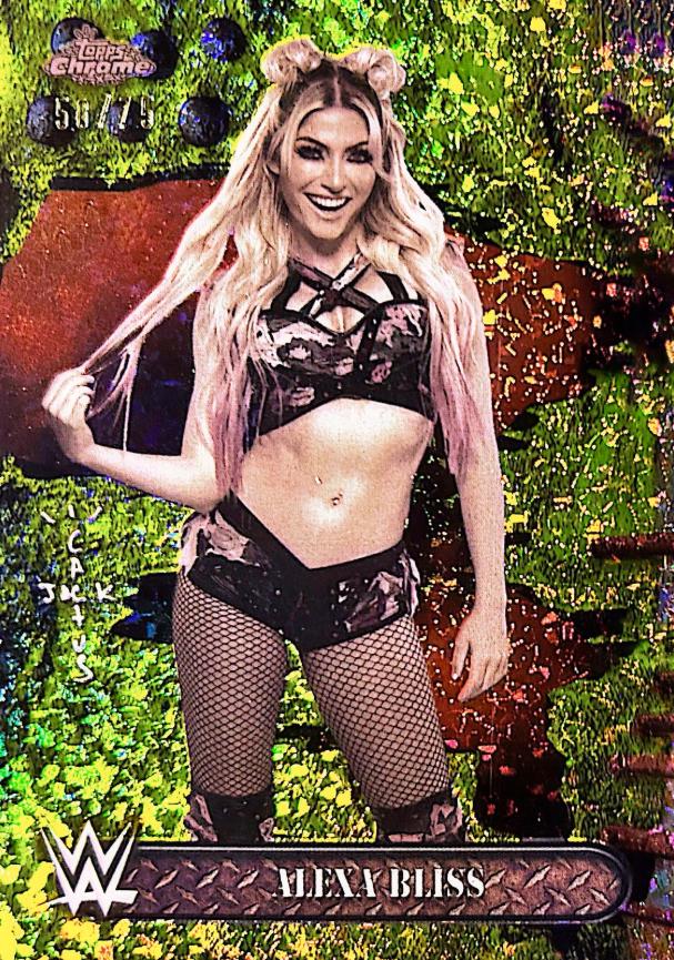 Alexa Bliss [Yellow Mini Diamonds Refractor] #33