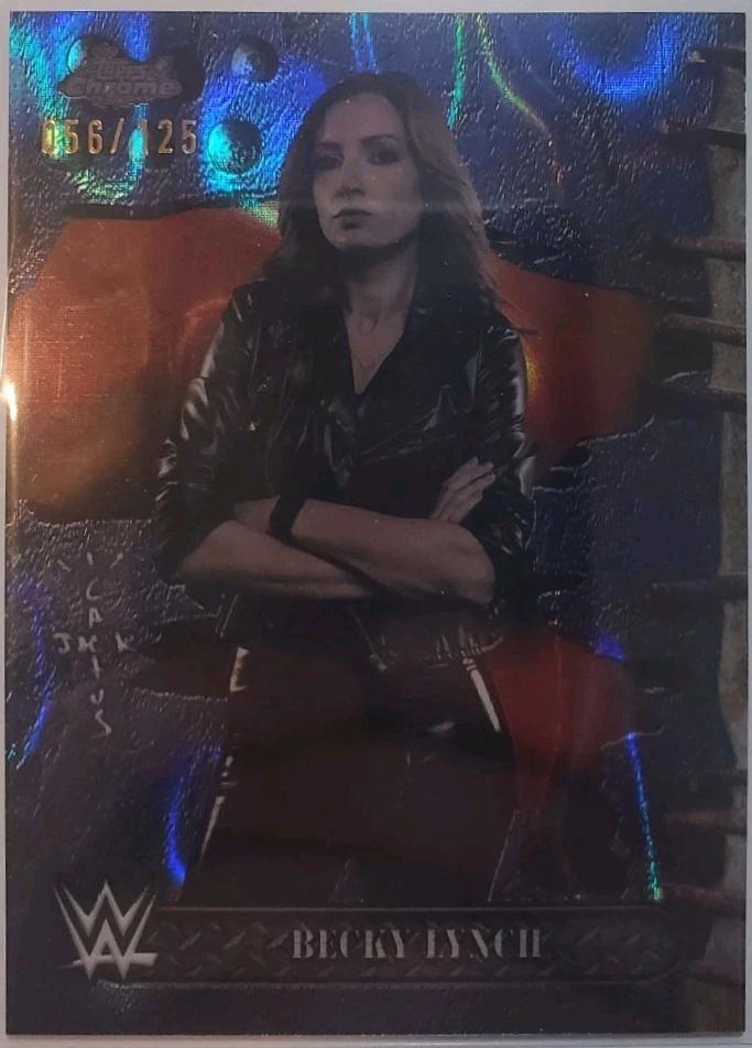 Becky Lynch [Blue Sonar Refractor] #59