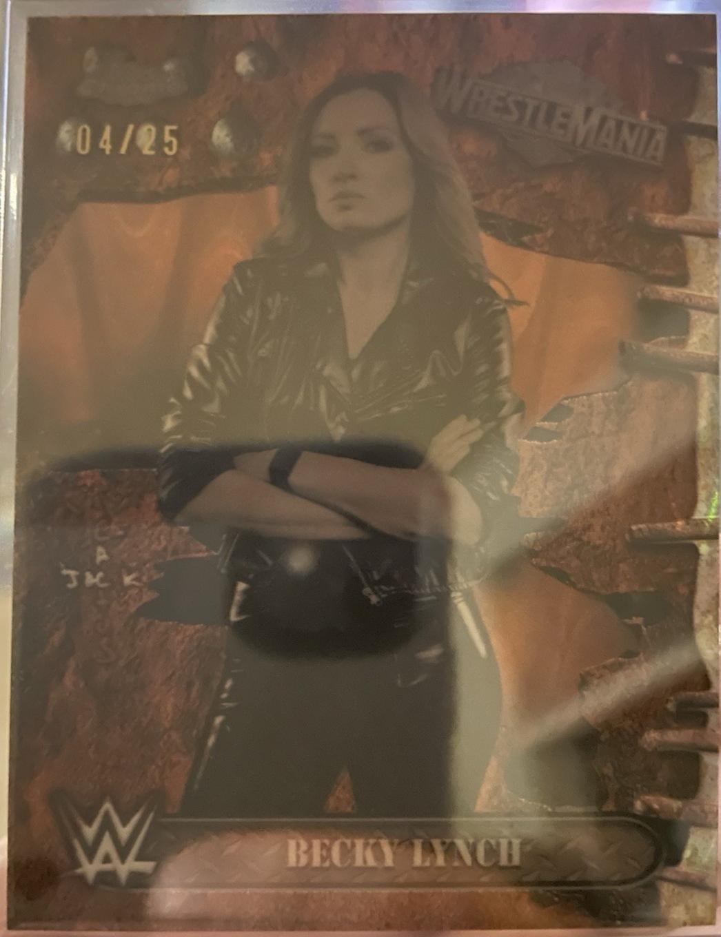 Becky Lynch [Orange Refractor] #59