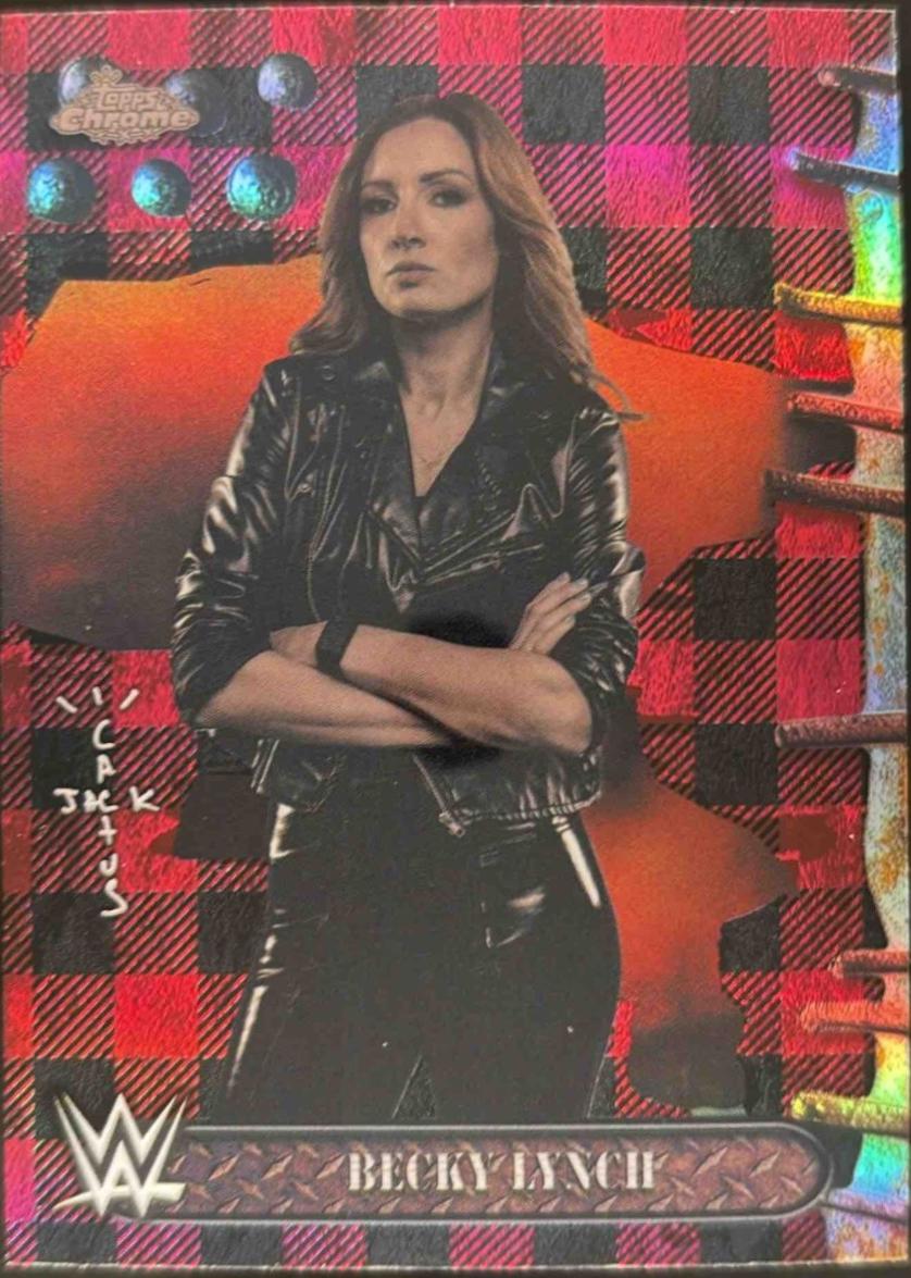 Becky Lynch [Red Black Refractor] #59
