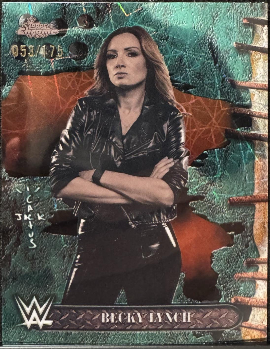 Becky Lynch [Teal Lasers Refractor] #59