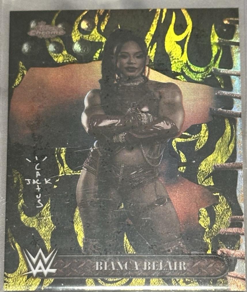 Bianca Belair [Black Yellow Refractor] #11