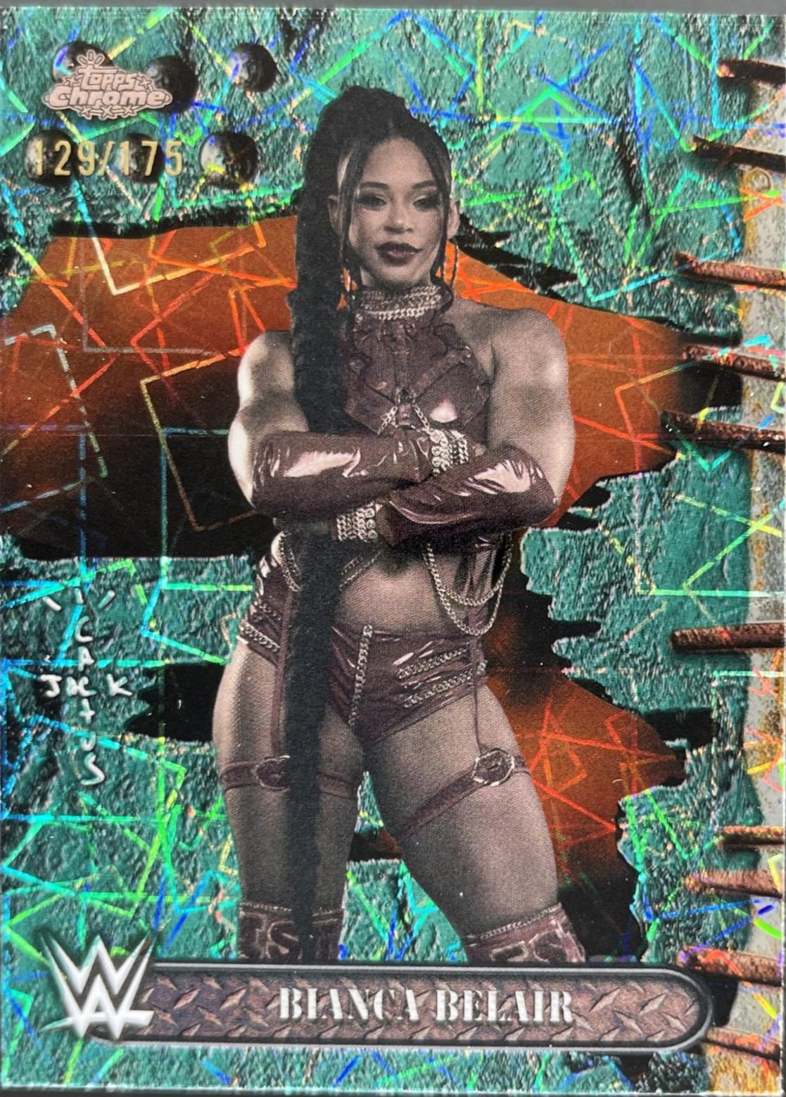 Bianca Belair [Teal Lasers Refractor] #11