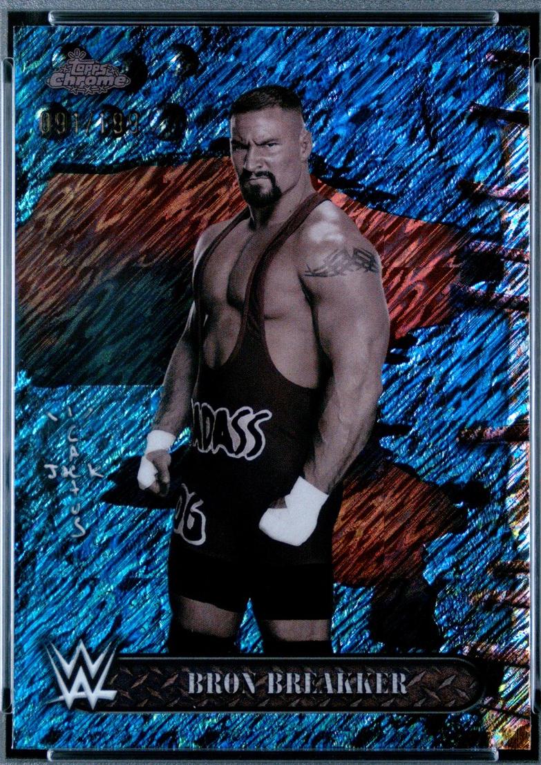 Bron Breakker [Aqua Shimmer Refractor] #31