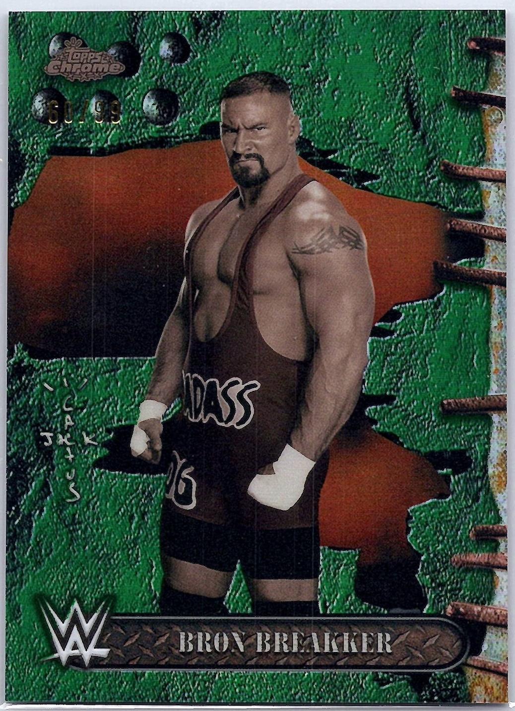 Bron Breakker [Green Refractor] #31