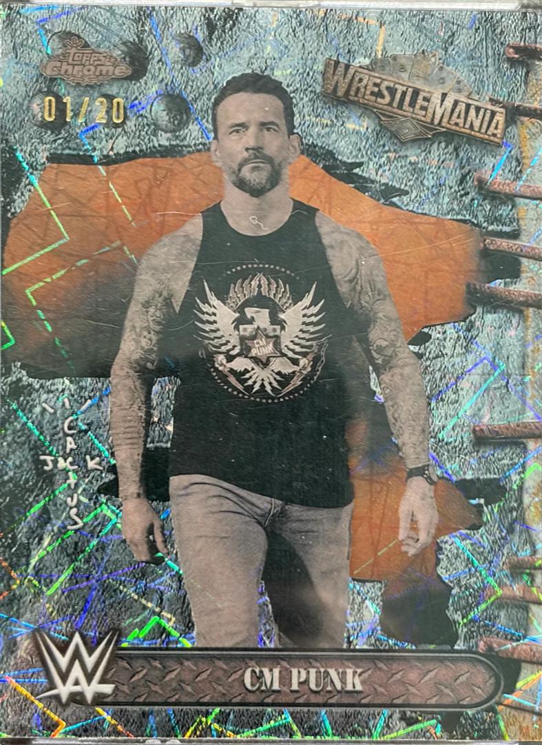 CM Punk [Laser Ray Wave Refractor] #8