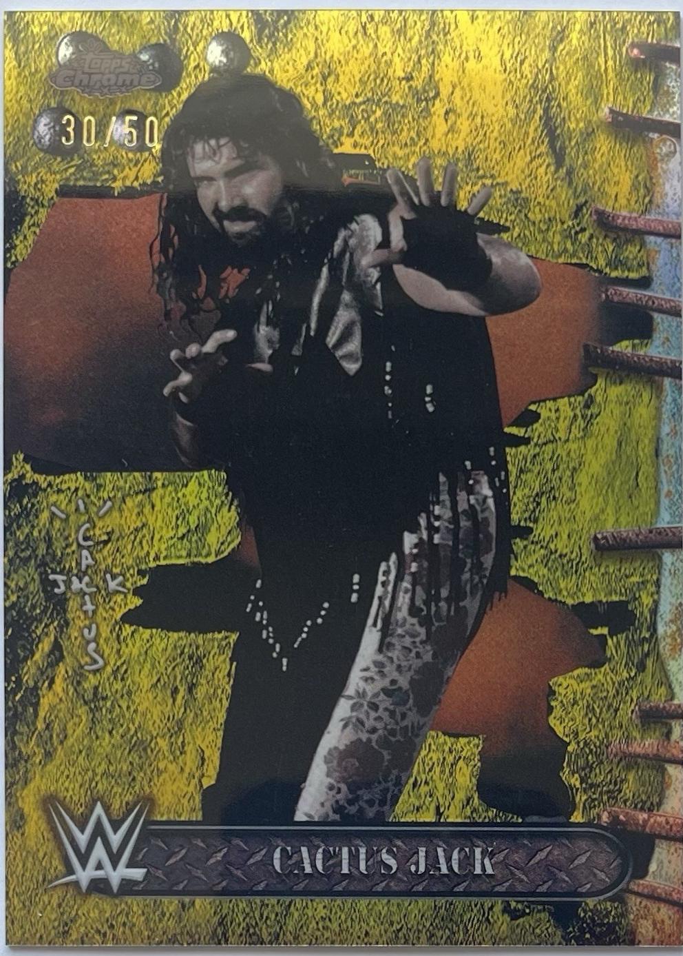 Cactus Jack [Gold Refractor] #50