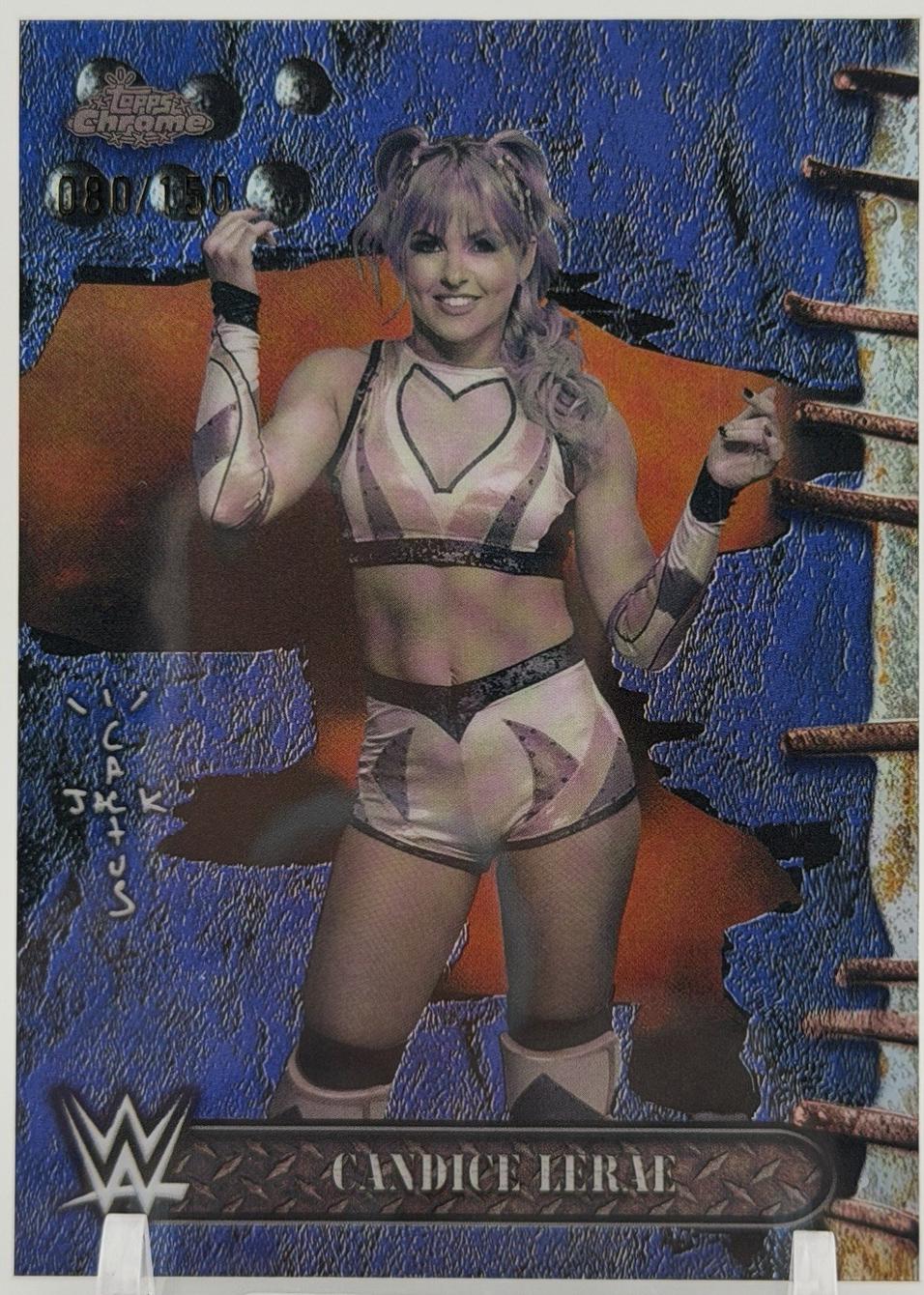 Candice LeRae [Blue Refractor] #34