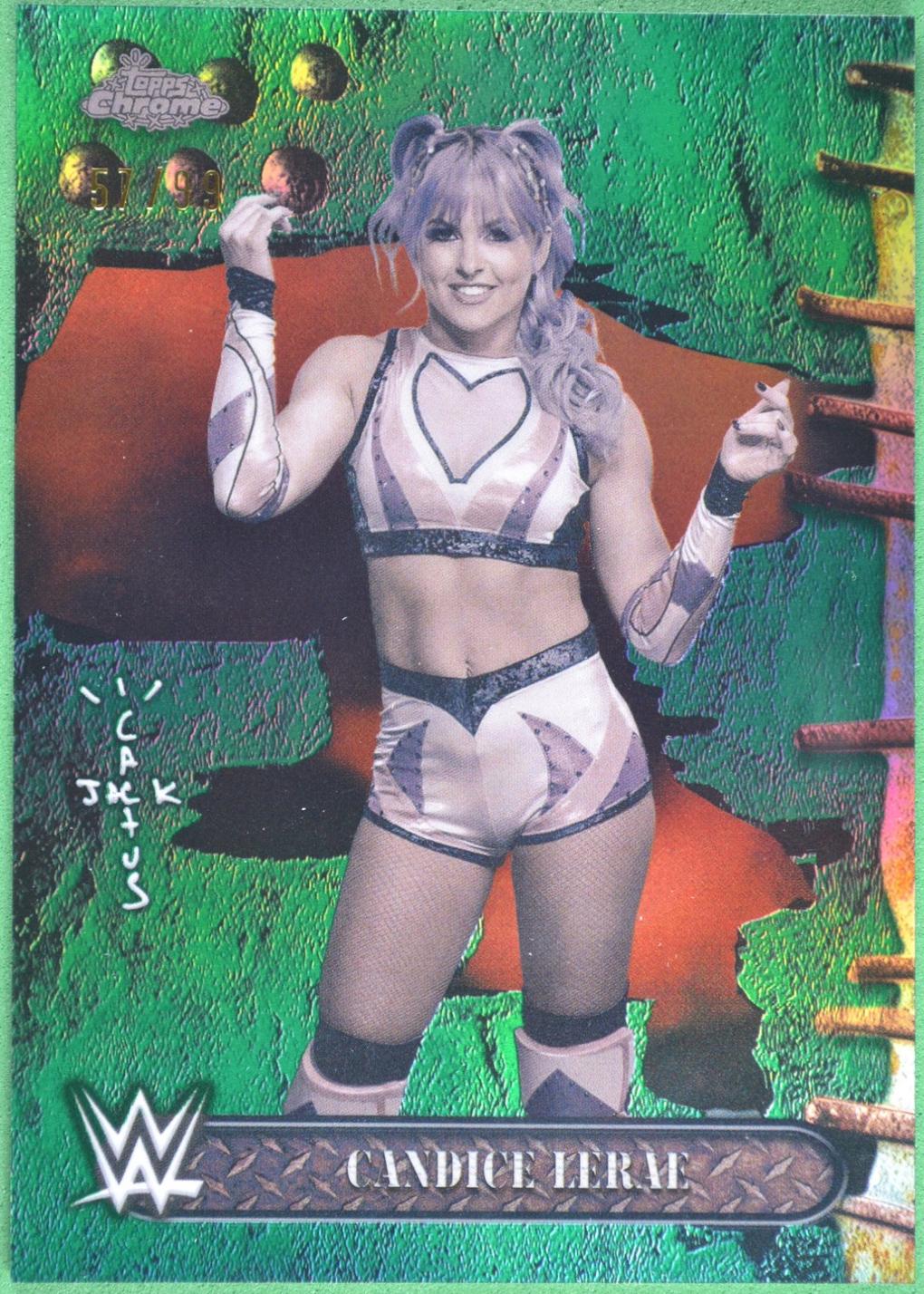 Candice LeRae [Green Refractor] #34