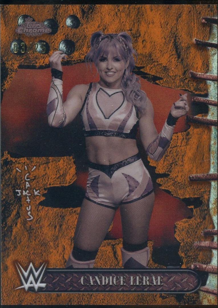 Candice LeRae [Orange Refractor] #34