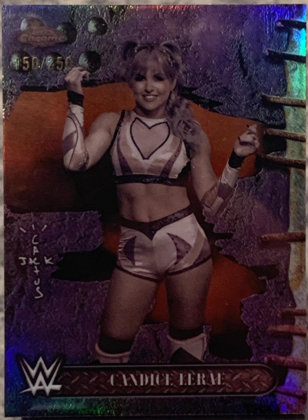 Candice LeRae [Purple Refractor] #34