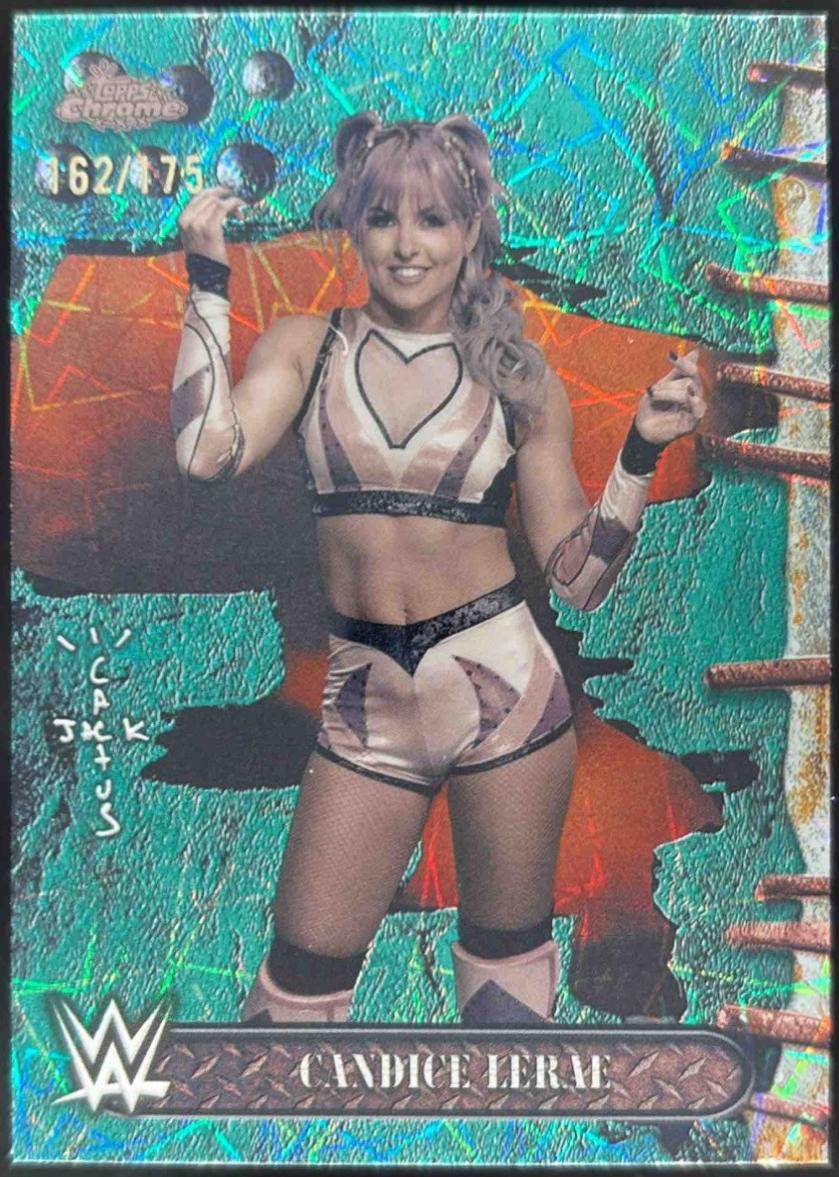 Candice LeRae [Teal Lasers Refractor] #34