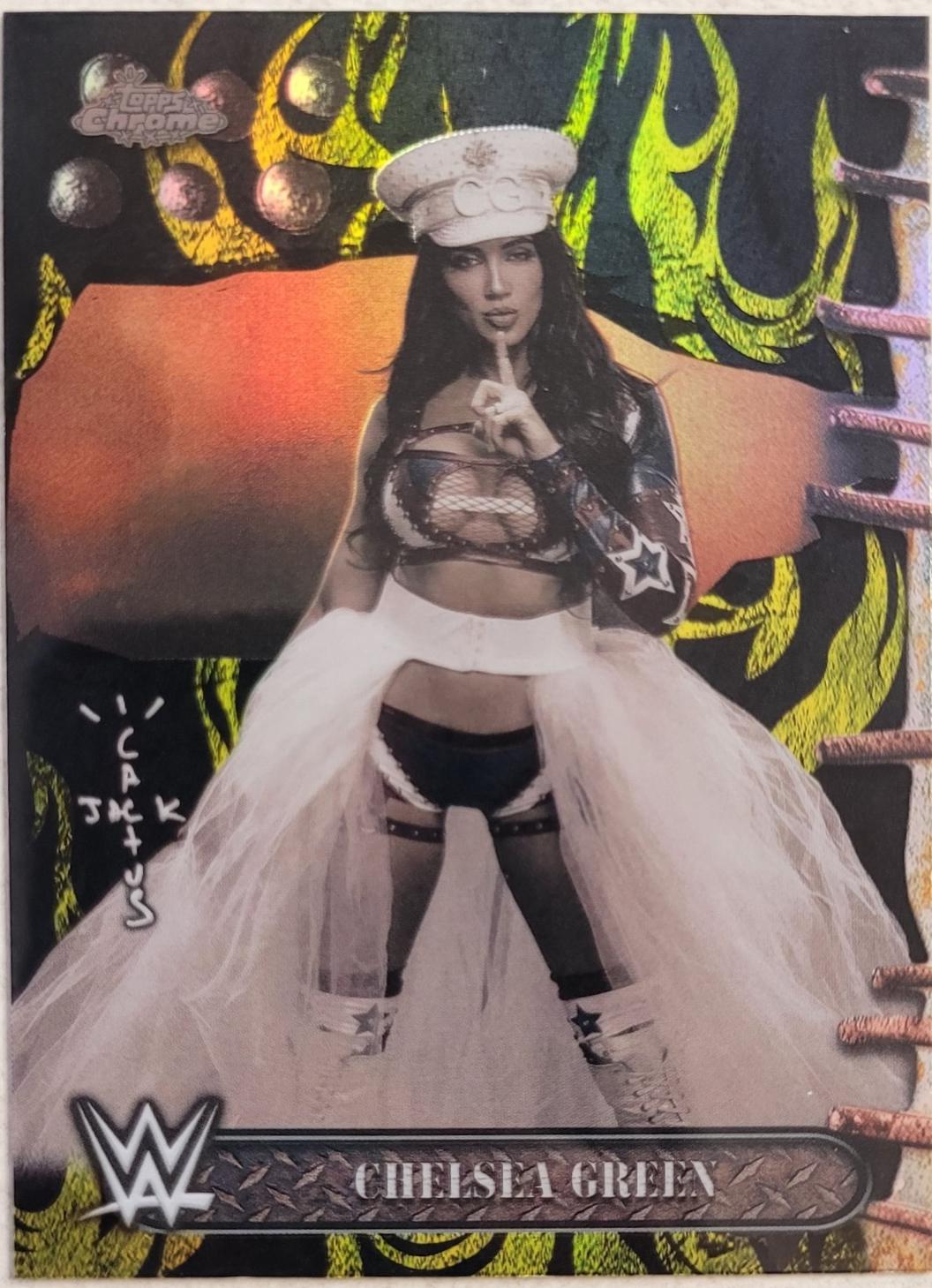 Chelsea Green [Black Yellow Refractor] #61