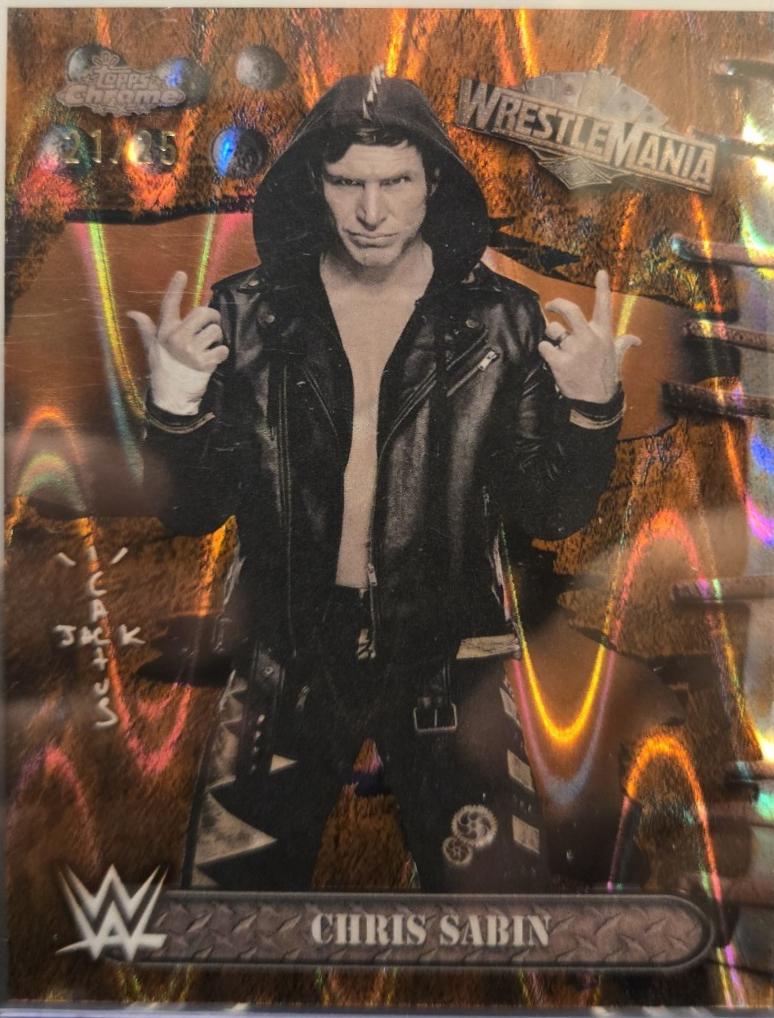 Chris Sabin [Orange Refractor] #83