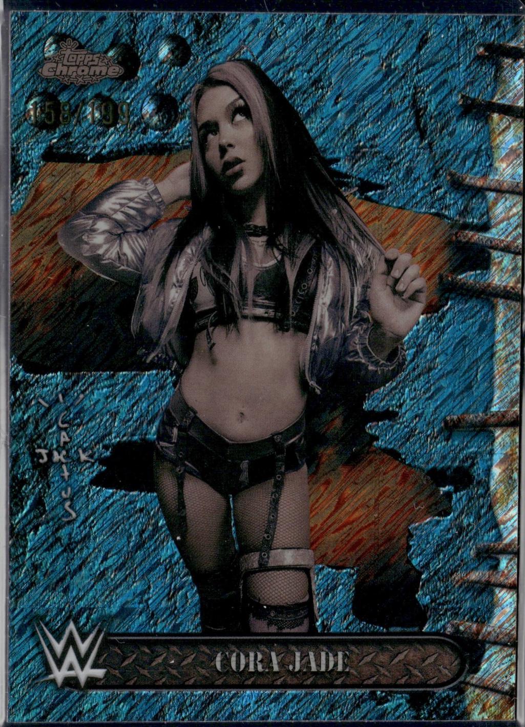 Cora Jade [Aqua Shimmer Refractor] #73
