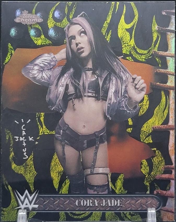 Cora Jade [Black Yellow Refractor] #73