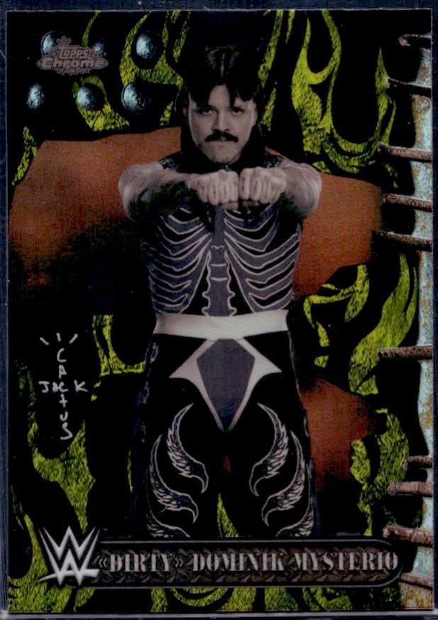 Dirty Dominik Mysterio [Black Yellow Refractor] #56