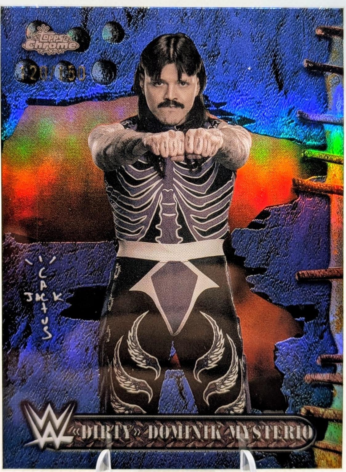 Dirty Dominik Mysterio [Blue Refractor] #56