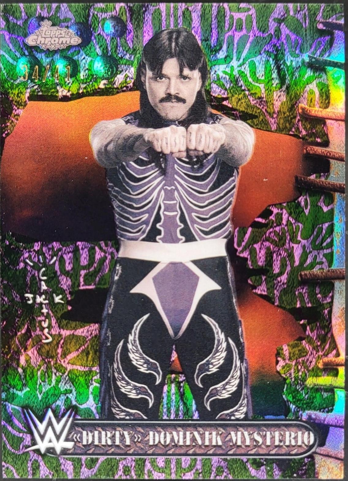 Dirty Dominik Mysterio [Cactus Jack Refractor] #56