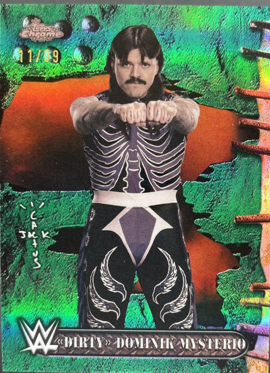 Dirty Dominik Mysterio [Green Refractor] #56