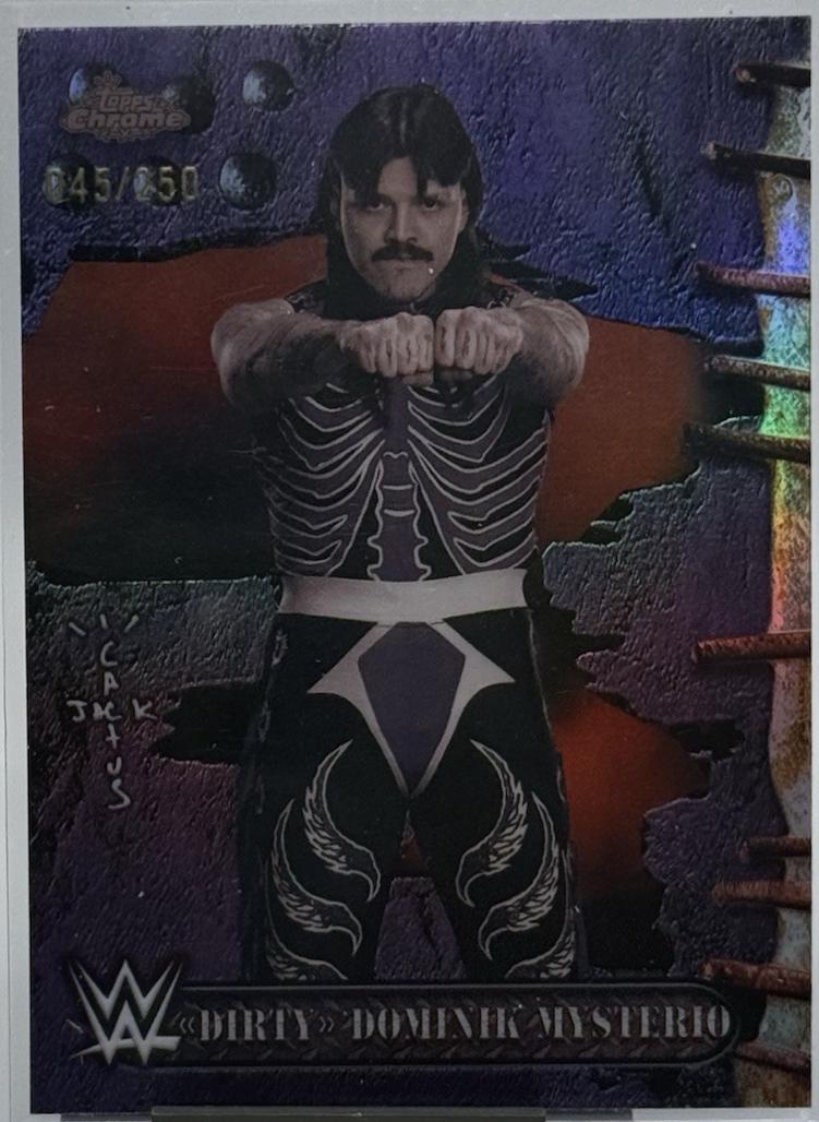 Dirty Dominik Mysterio [Purple Refractor] #56