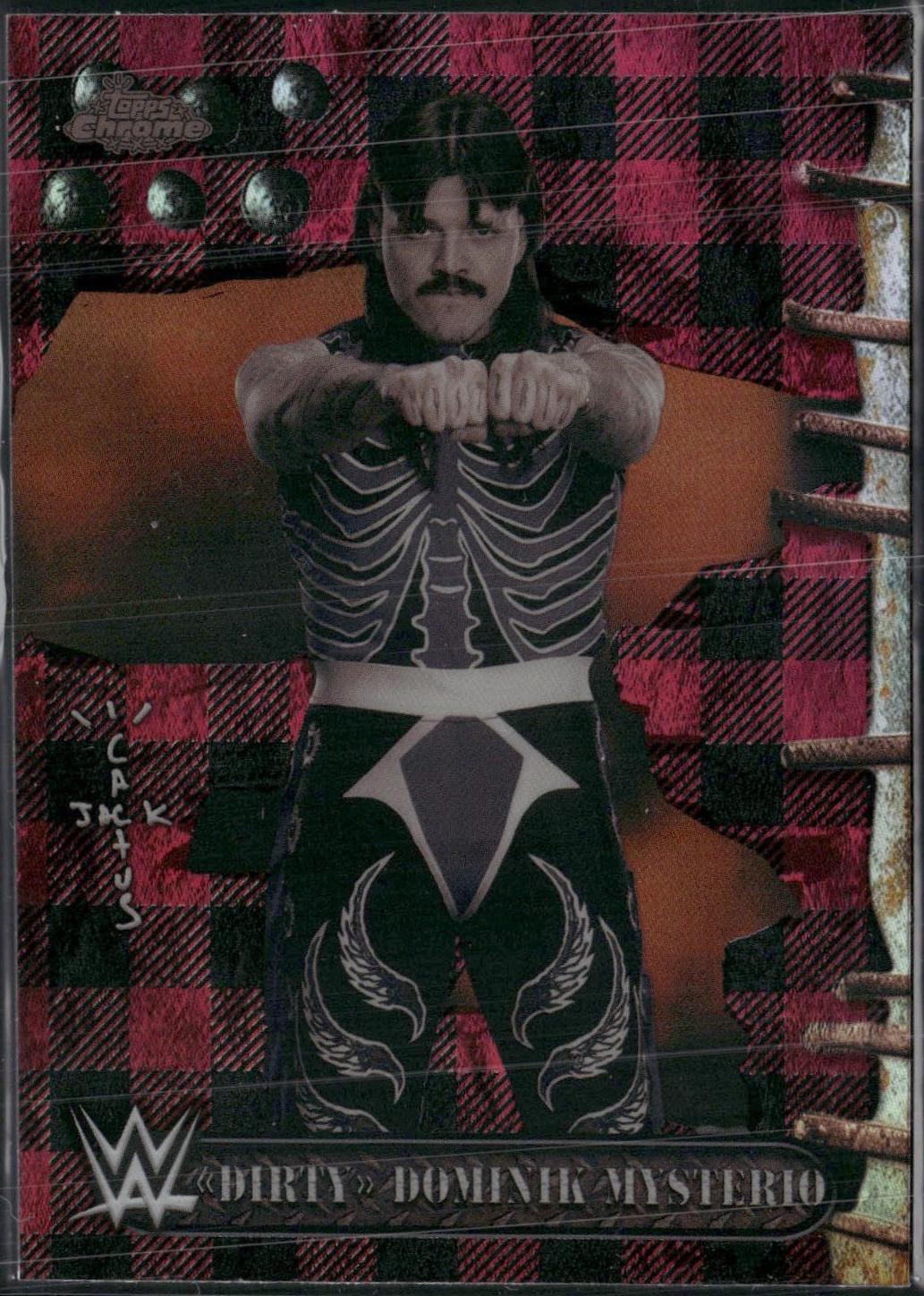 Dirty Dominik Mysterio [Red Black Refractor] #56