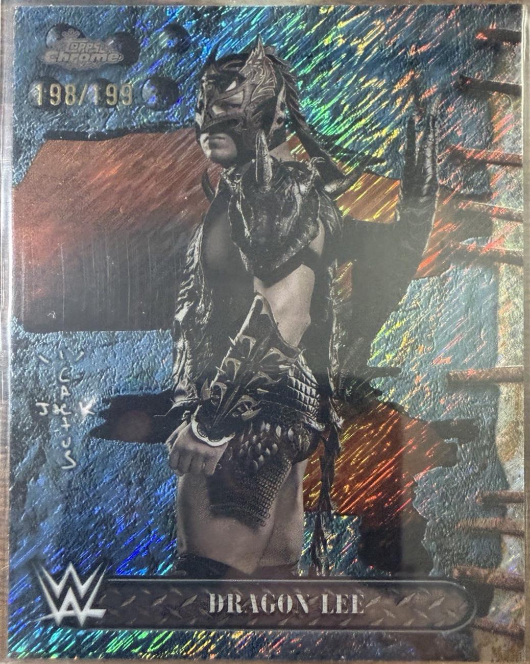Dragon Lee [Aqua Shimmer Refractor] #71