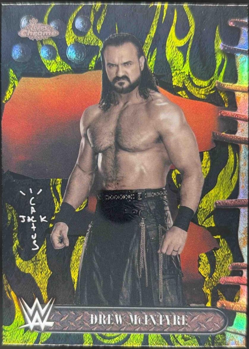 Drew McIntyre [Black Yellow Refractor] #39