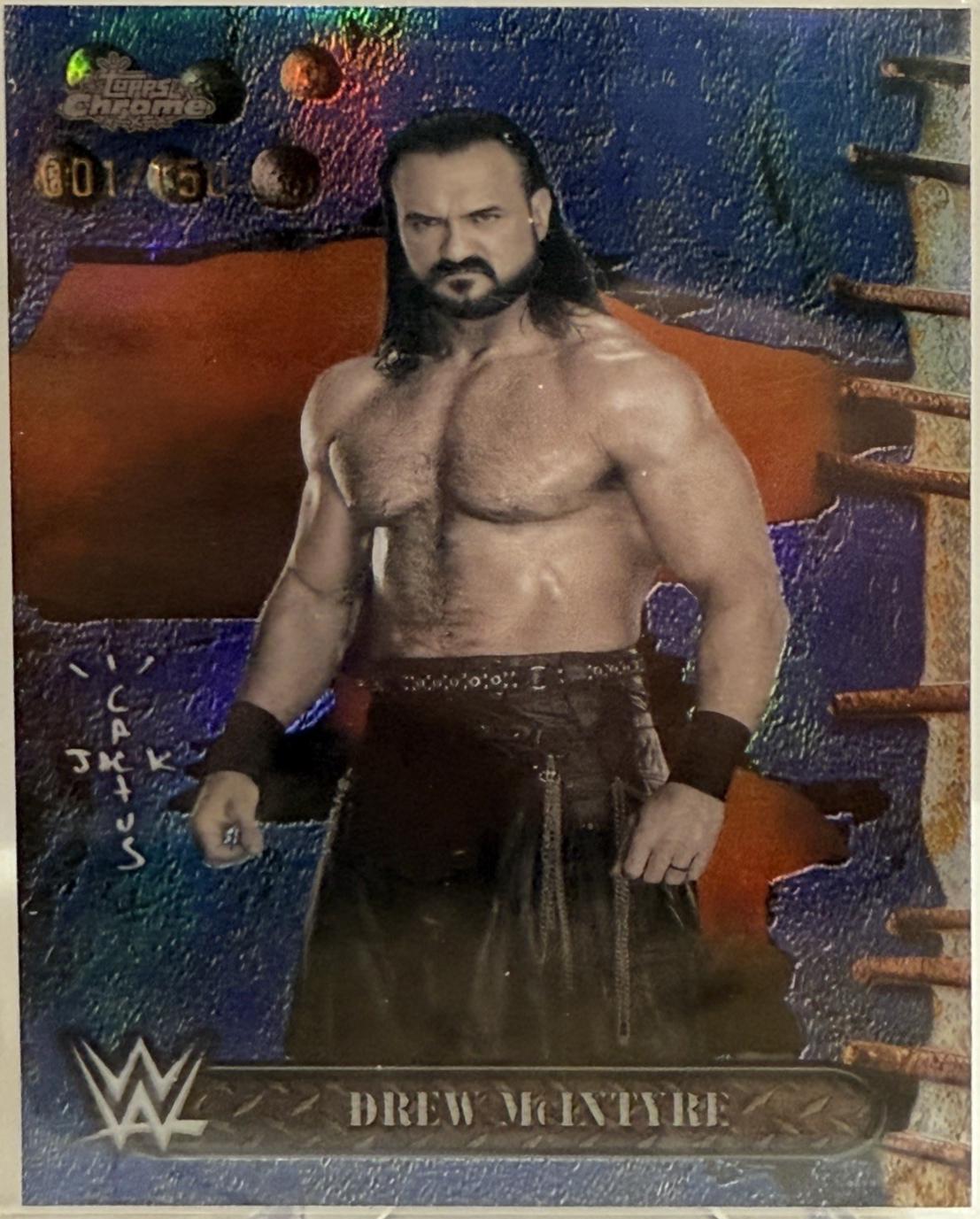 Drew McIntyre [Blue Refractor] #39