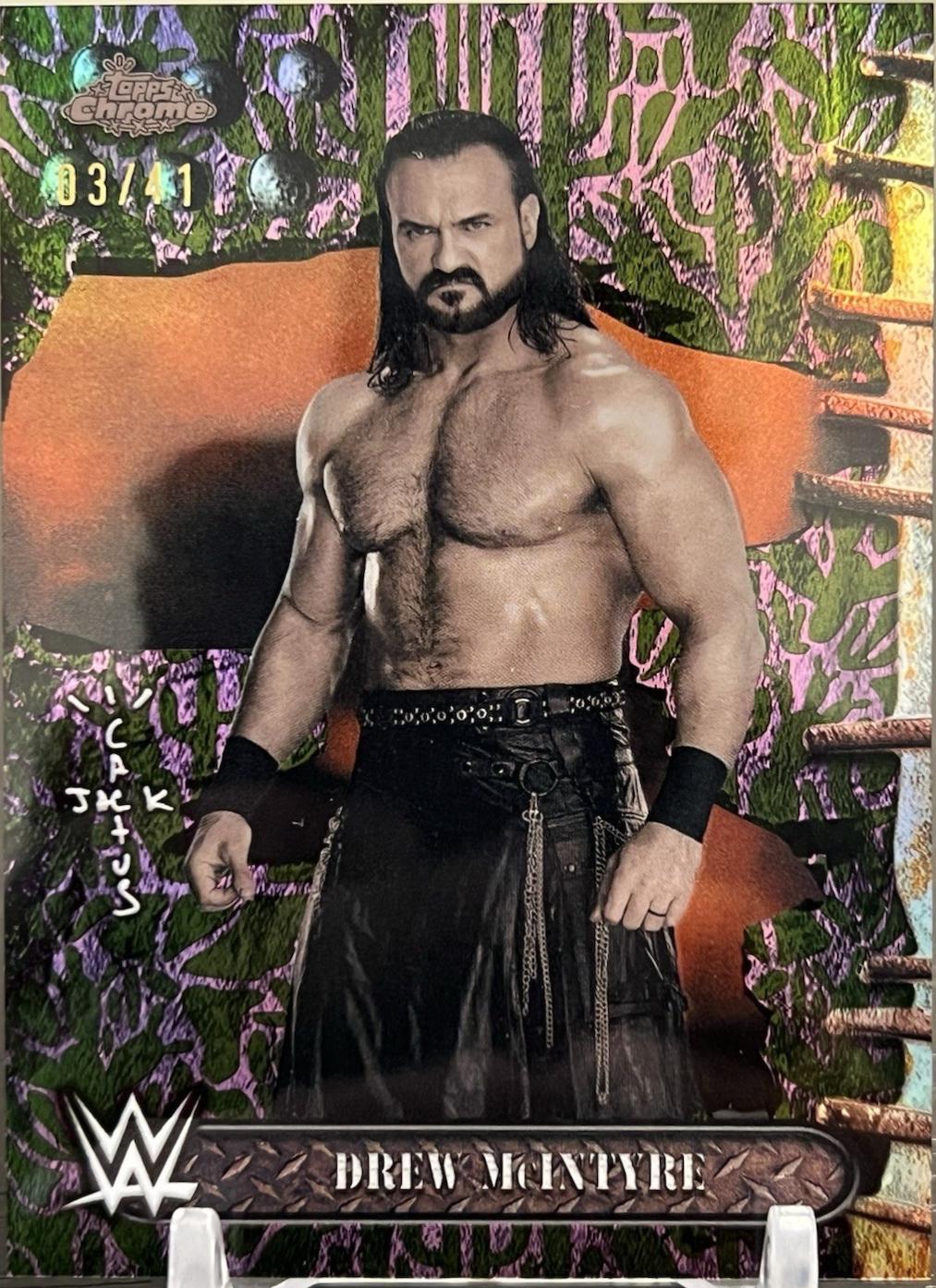 Drew McIntyre [Cactus Jack Refractor] #39