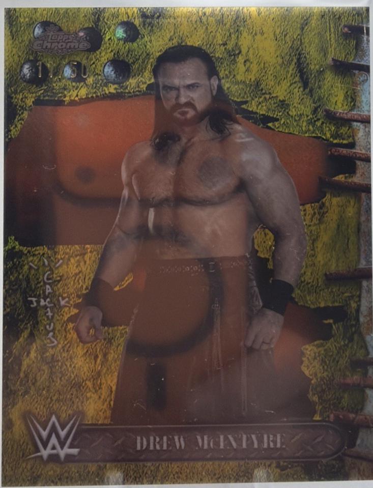 Drew McIntyre [Gold Refractor] #39
