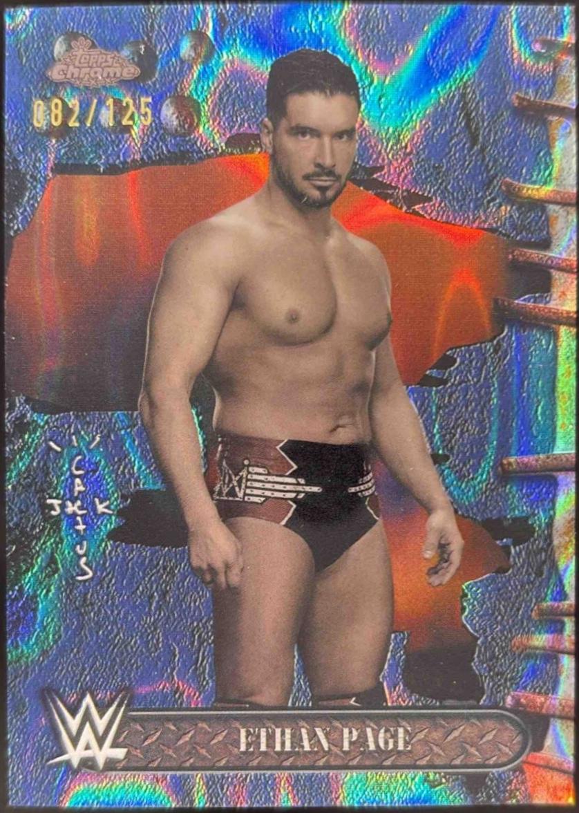 Ethan Page [Blue Sonar Refractor] #76