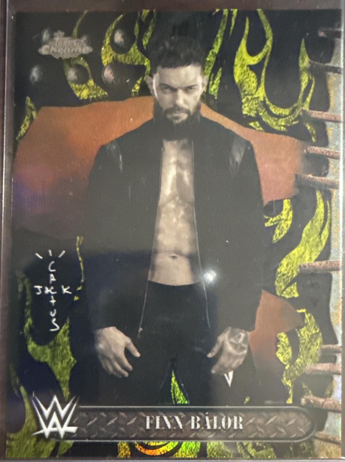 Finn Balor [Black Yellow Refractor] #43