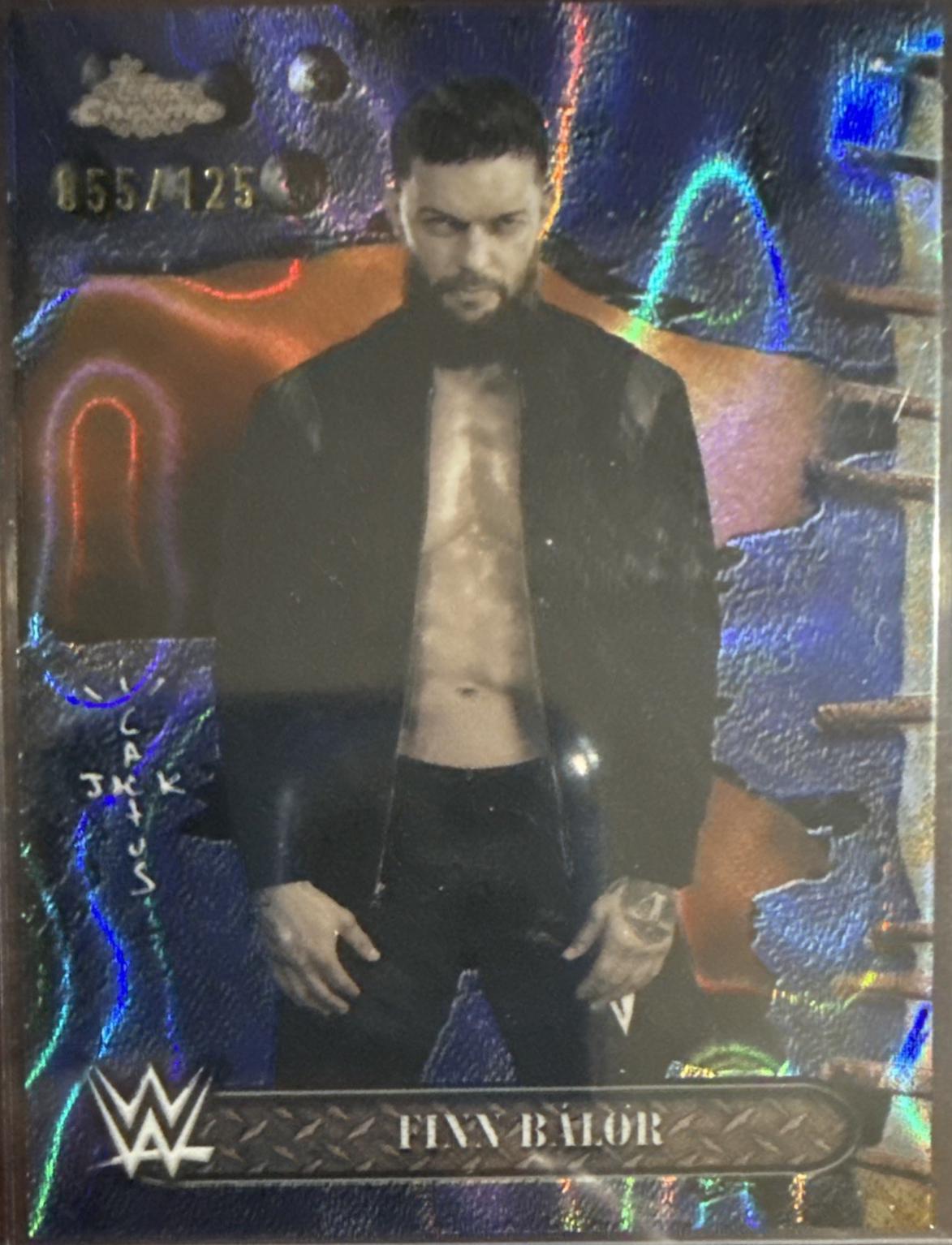 Finn Balor [Blue Sonar Refractor] #43