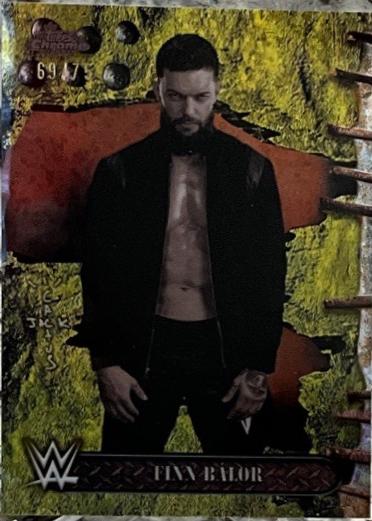 Finn Balor [Yellow Mini Diamonds Refractor] #43